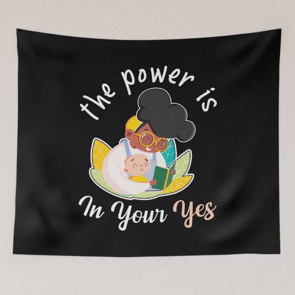 Item preview, The Power Is In Your Yes - Motivation Quotes About Kids Adoption designed and sold by Scratches Tees.