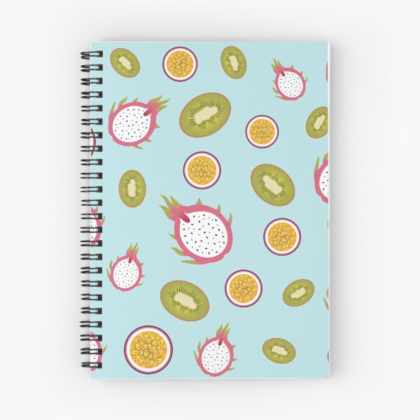 Item preview, Dragon Fruit Passionfruit Kiwi Tropical Pattern designed and sold by jfieldsierra.