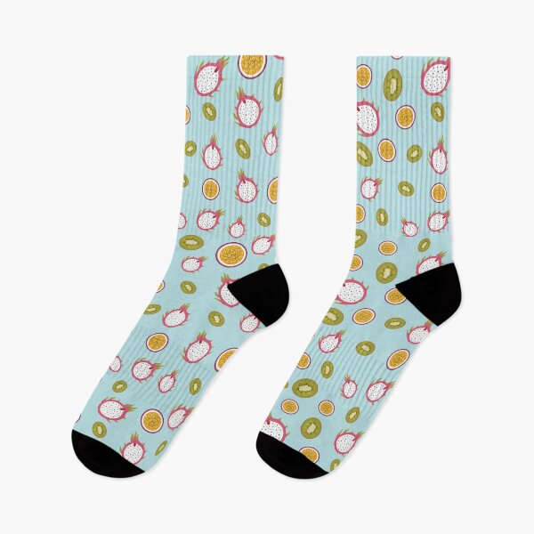 Item preview, Dragon Fruit Passionfruit Kiwi Tropical Pattern designed and sold by jfieldsierra.