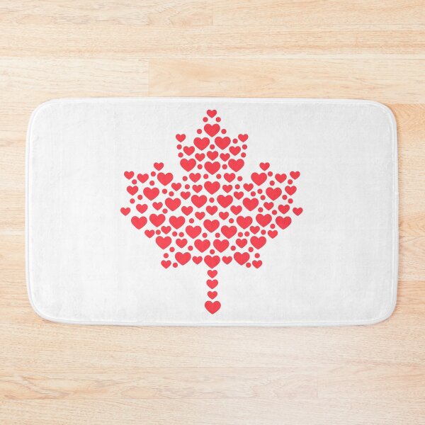 Item preview, Canadian Maple Leaf Heart designed and sold by girlsgetgadgets.
