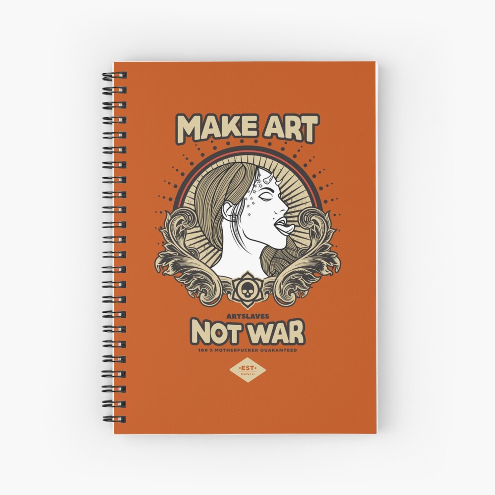 Item preview, Spiral Notebook designed and sold by artslaves.