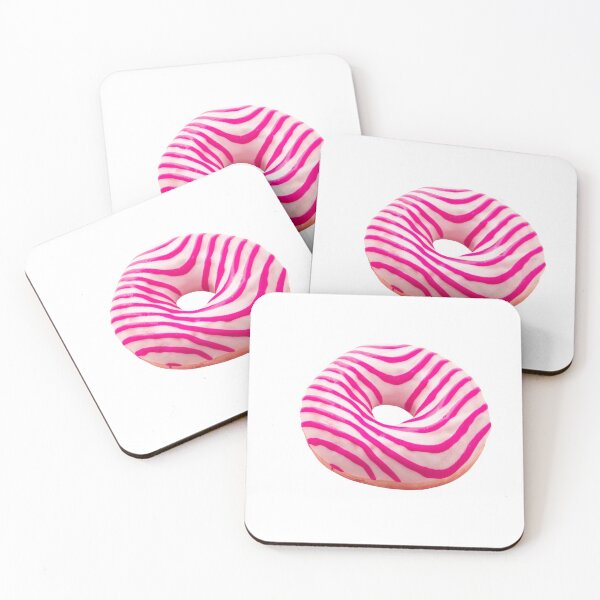 Item preview, juicy white and pink donut designed and sold by nataliavavilina.
