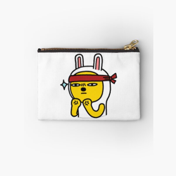 Item preview, KakaoTalk Friends Muzi (무지) Red Sweat Band Holding Fist designed and sold by icdeadpixels.