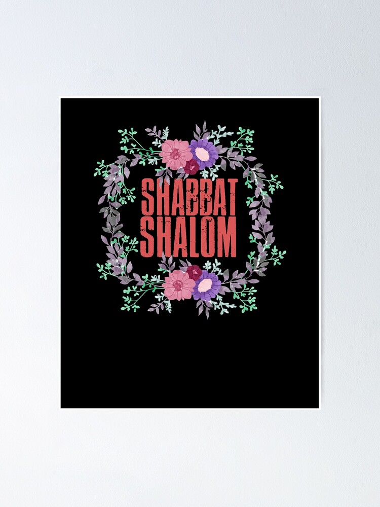 ★SHALOM★ SHIMMERY SHALOM FOR GIRLS Shabbat Shalom