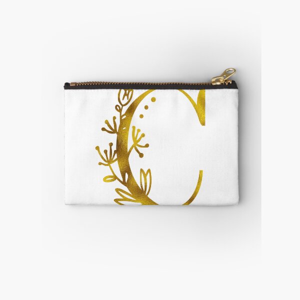 Item preview, Gold Floral Monogram C designed and sold by Amy Olsen.