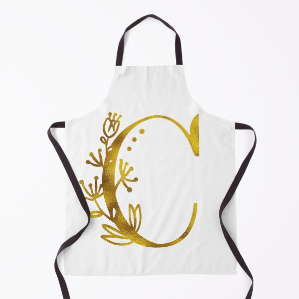 Item preview, Gold Floral Monogram C designed and sold by Amy Olsen.