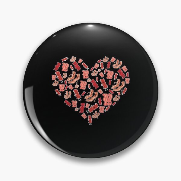 Item preview, Bacon Is My Valentine - Cute Bacons Heart Kawaii designed and sold by Scratches Tees.