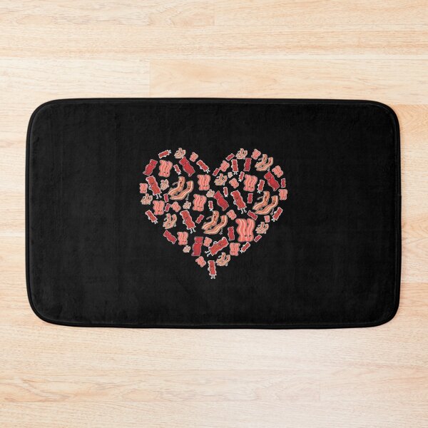 Item preview, Bacon Is My Valentine - Cute Bacons Heart Kawaii designed and sold by Scratches Tees.