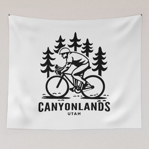 Item preview, Canyonlands Bike Trail UT designed and sold by HalpinDesign.