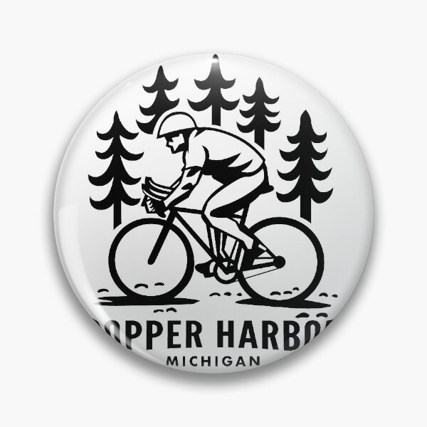 Item preview, Copper Harbor Bike Trail MI designed and sold by HalpinDesign.