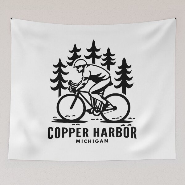 Item preview, Copper Harbor Bike Trail MI designed and sold by HalpinDesign.