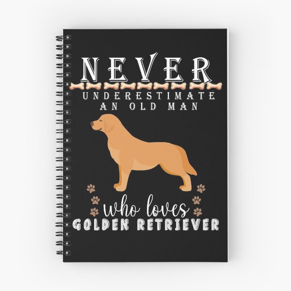 Item preview,  Never underestimate an old man who loves Golden Retriever designed and sold by . JustBeUnique ..
