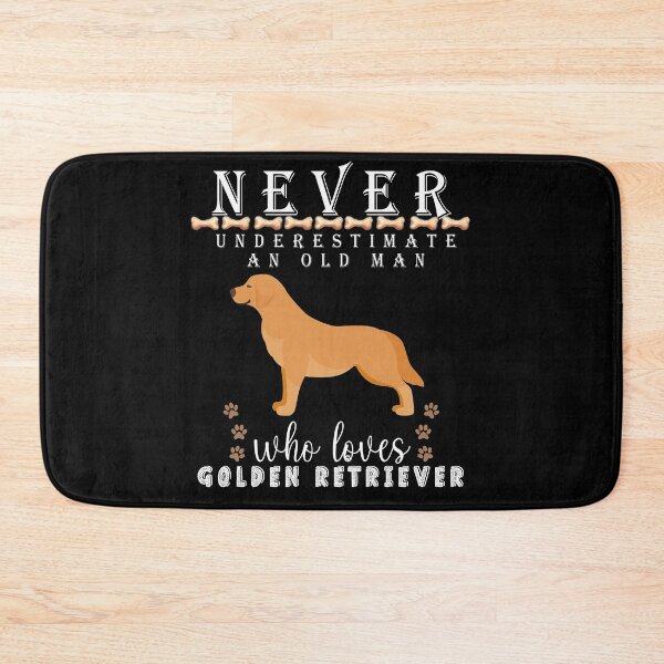 Item preview,  Never underestimate an old man who loves Golden Retriever designed and sold by . JustBeUnique ..