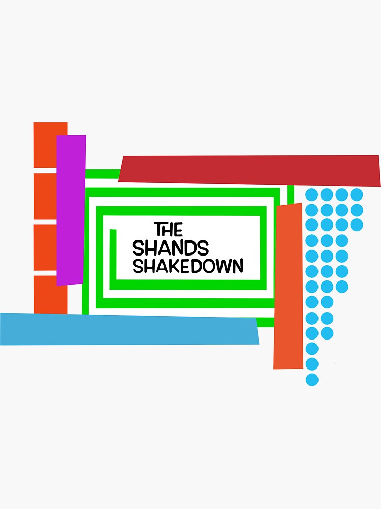 Thumbnail 3 of 3, Sticker, The Shands Shakedown Retro Style designed and sold by GFreshEmporium.