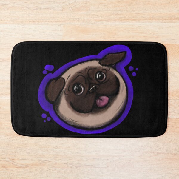 Item preview, Purple Pug designed and sold by ScribbOwls.