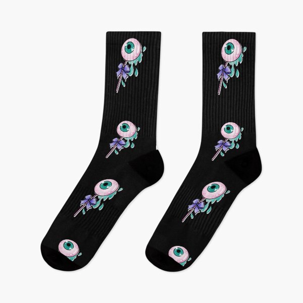 Item preview, Cute Halloween eyeball candy black  designed and sold by Texdoodles.