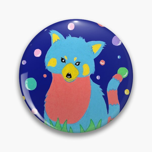 Item preview, Red Panda on Blue designed and sold by KenyCanales.