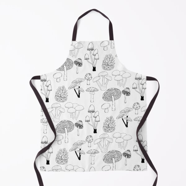 Item preview, Black and White Mushrooms designed and sold by delloran1.