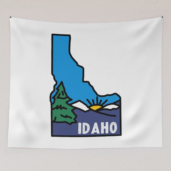 Artikelvorschau, Idaho Aufkleber entworfen und verkauft von Decal Mania.