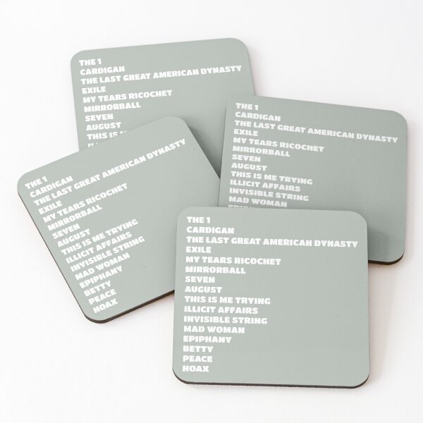 Item preview, folklore tracklist  designed and sold by designsbysoph-.
