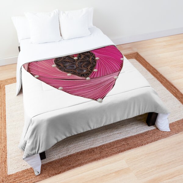 Paper Quilling Heart Comforter