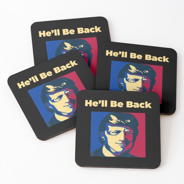 Item preview, He’ll Be Back Trump 2024  designed and sold by Rami Khalifah.