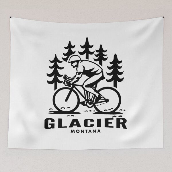 Item preview, Glacier Bike Trail MT designed and sold by HalpinDesign.