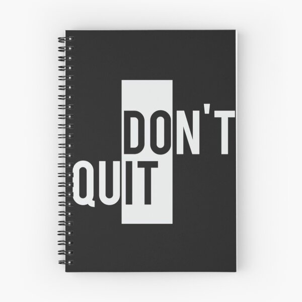 Item preview, Don't Quit, Do it !  designed and sold by Be-Minimalist.