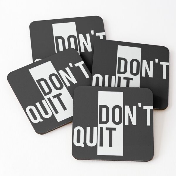 Item preview, Don't Quit, Do it !  designed and sold by Be-Minimalist.
