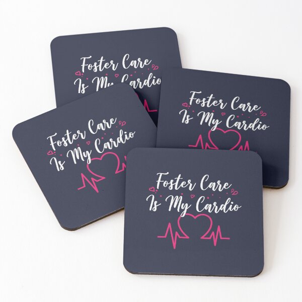 Item preview, Foster Care Is My Cardio - Funny Gym Workout and Adoption Quotes designed and sold by Scratches Tees.