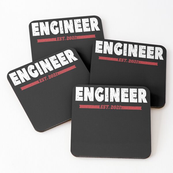 Item preview, Engineers Graduation Est 2021 Funny Engineering Gift designed and sold by Thecitiesstore.