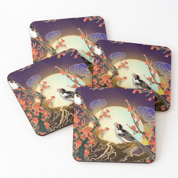Item preview, Birds in Bush (Chinese Artwork) designed and sold by ClothingJerown.