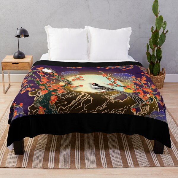 Item preview, Birds in Bush (Chinese Artwork) designed and sold by ClothingJerown.