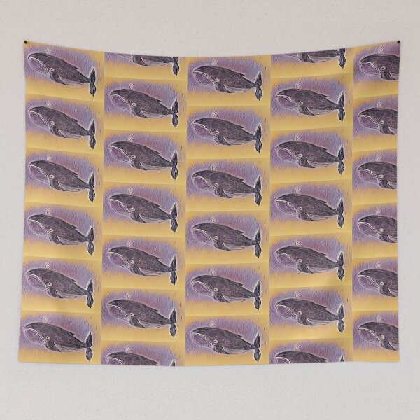 Item preview, Artistic whale in the colors of the year 2021 designed and sold by Pelikancrazy.