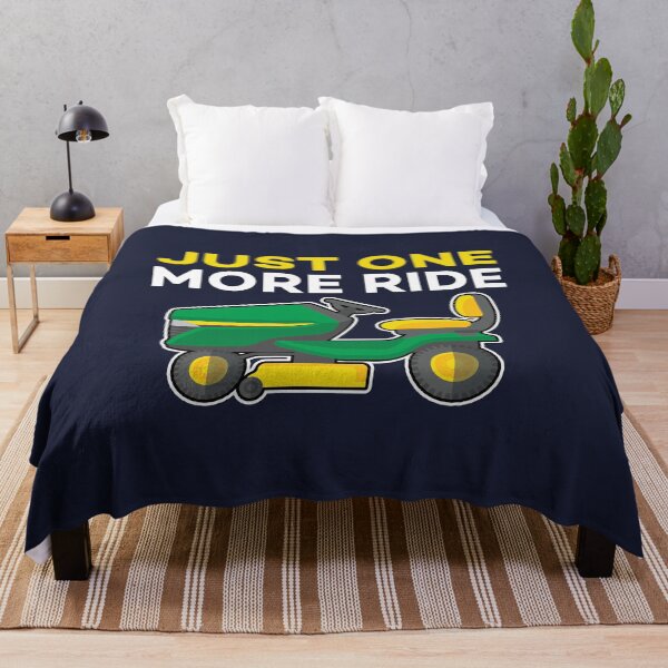 Item preview, Just one More Ride - Funny Garden Tractor Lover Quotes designed and sold by Scratches Tees.