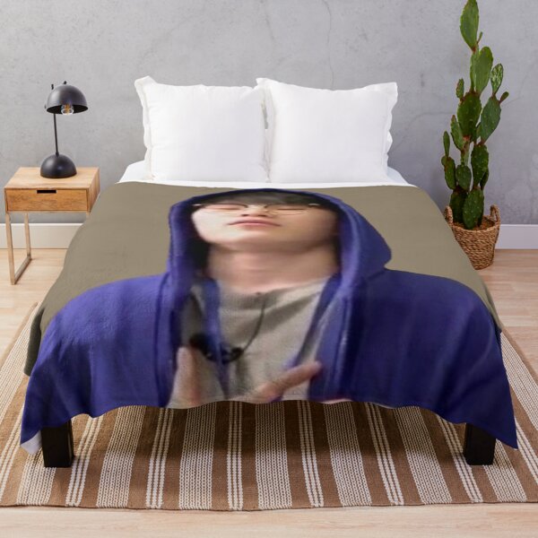 Item preview, Woozi Relaxed Meme designed and sold by kpopdays.