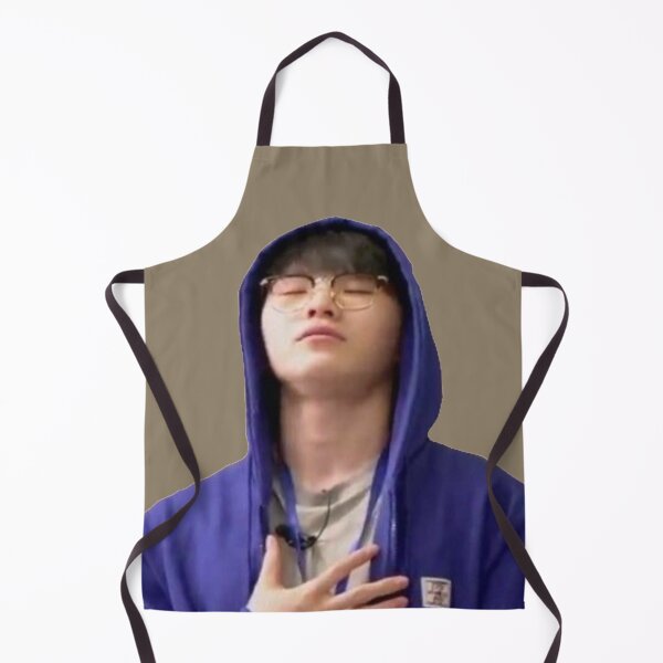 Item preview, Woozi Relaxed Meme designed and sold by kpopdays.