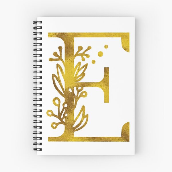 Item preview, Gold Floral Monogram E designed and sold by Amy Olsen.
