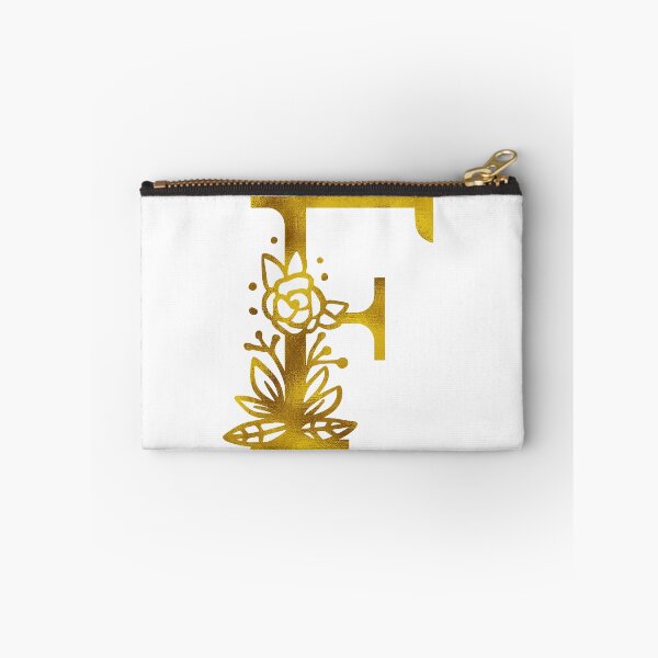 Item preview, Gold Floral Monogram F designed and sold by Amy Olsen.