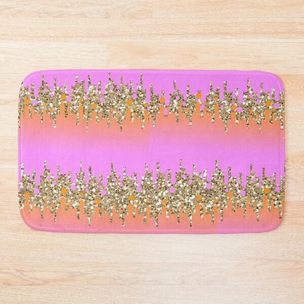 Item preview, Orange pink gradient with glitter texture designed and sold by imalkacreation.