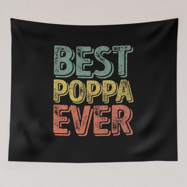 Item preview, Best Poppa Ever Shirt Funny Christmas Gift Father's Day designed and sold by KuznecovaDesign.