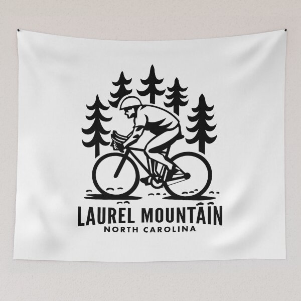 Item preview, Laurel Mountain Bike Trail NC designed and sold by HalpinDesign.