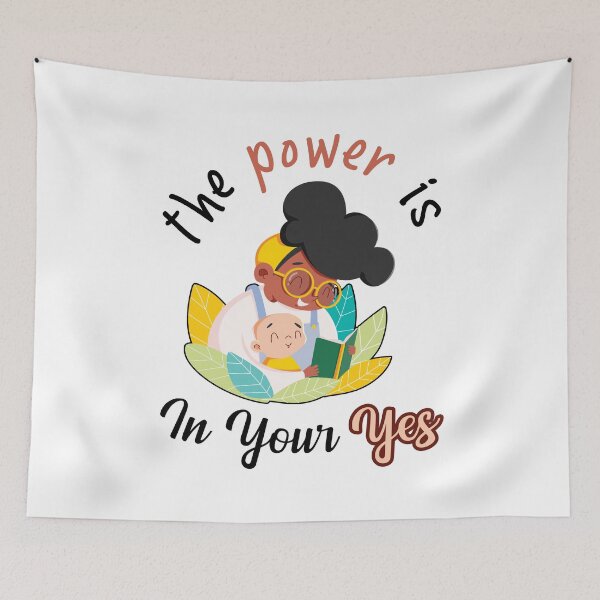 Item preview, The Power Is In Your Yes - Motivation Quotes About Kids Adoption designed and sold by Scratches Tees.