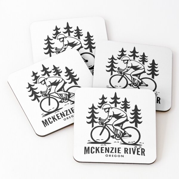Item preview, Mckenzie River Bike Trail OR designed and sold by HalpinDesign.