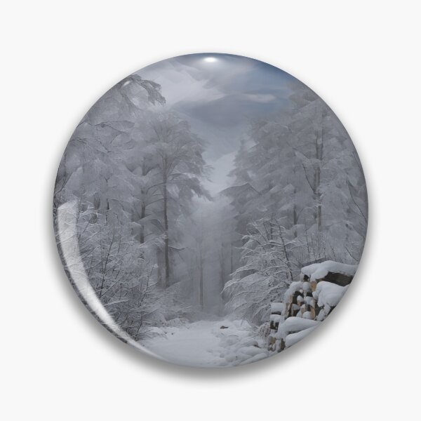 Item preview, Fairy tale forest with snow designed and sold by gelibolu.