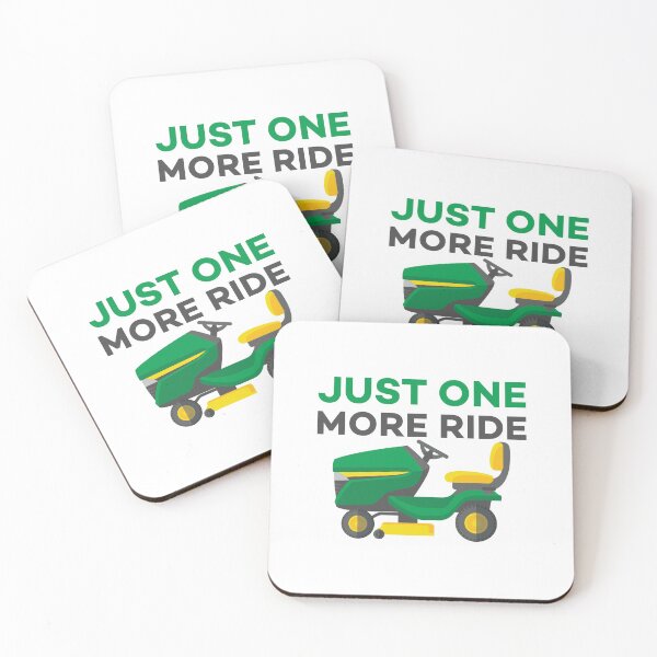 Item preview, Just one More Ride - Funny Garden Tractor Lover Quotes designed and sold by Scratches Tees.