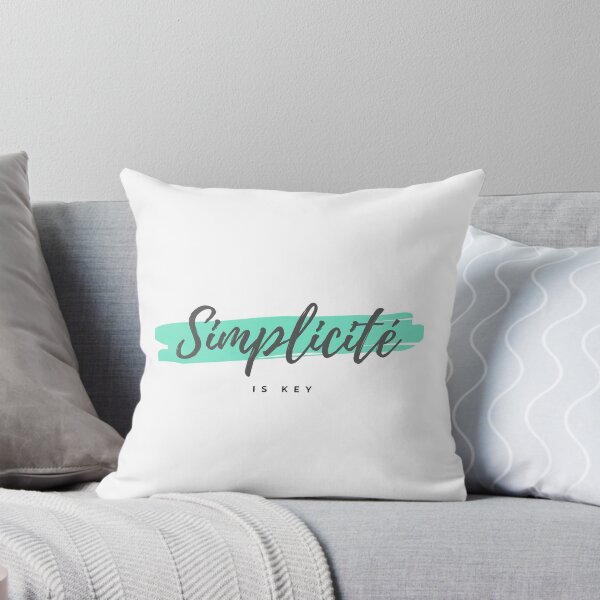 Item preview, simplicity is key designed and sold by fatys-designs.