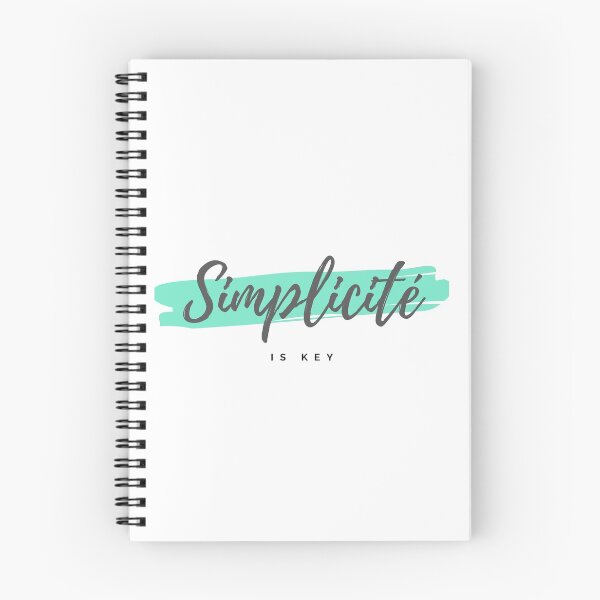 Item preview, simplicity is key designed and sold by fatys-designs.