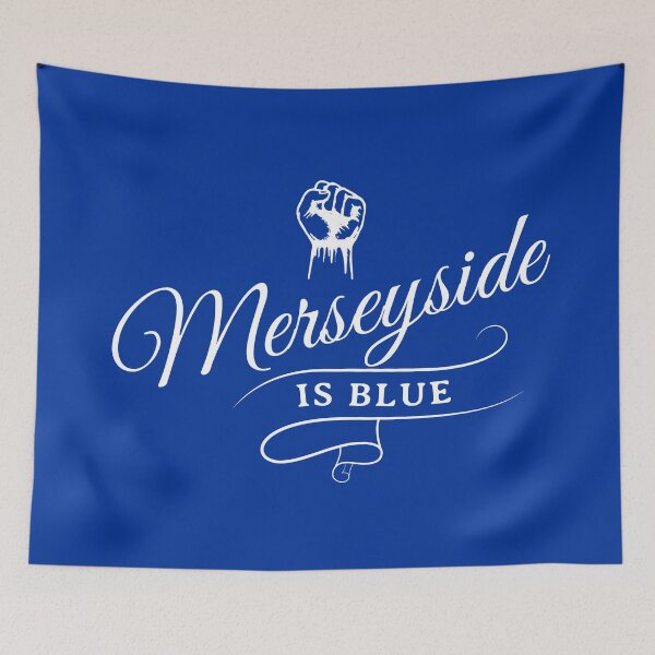 Item preview, Merseyside is Blue designed and sold by toffeesshop.