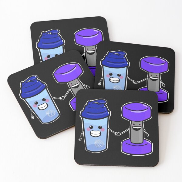 Item preview, BFF Cute Protein Shaker And weights designed and sold by SusanaDesigns.